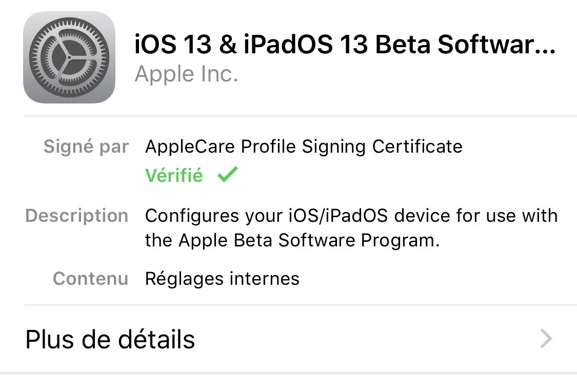 ios 13 beta profil installation ios 13 beta profil installation