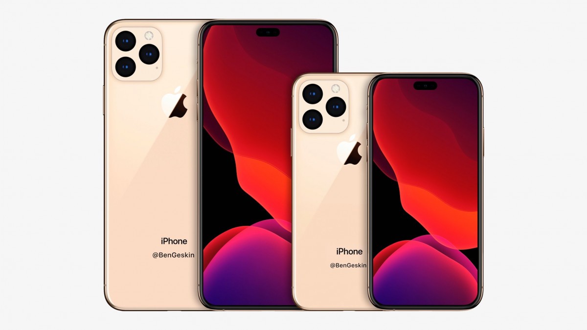 iPhone 12 rendu des nouvelles tailles des modèles de 2020 iPhoneSoft