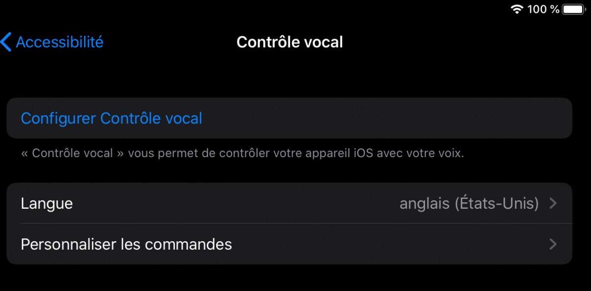 voice contr le ios 13 voix voice contr le ios 13 voix