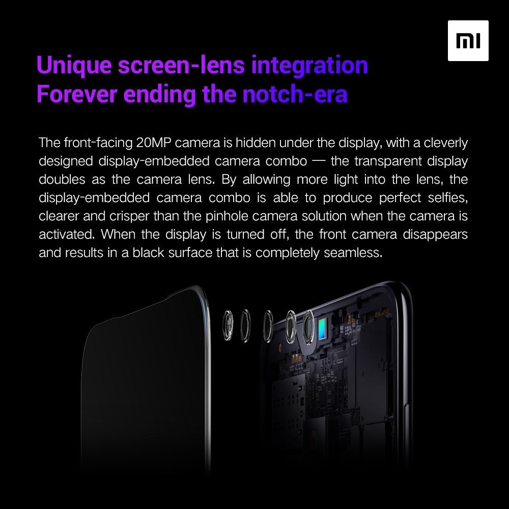 xiaomi capteur photo sous ecran prototype 1 xiaomi capteur photo sous ecran prototype 1