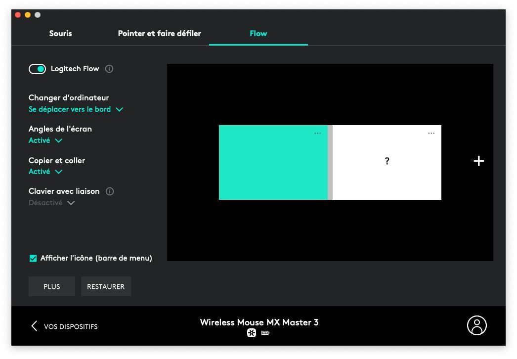 logitech options flow logitech options flow