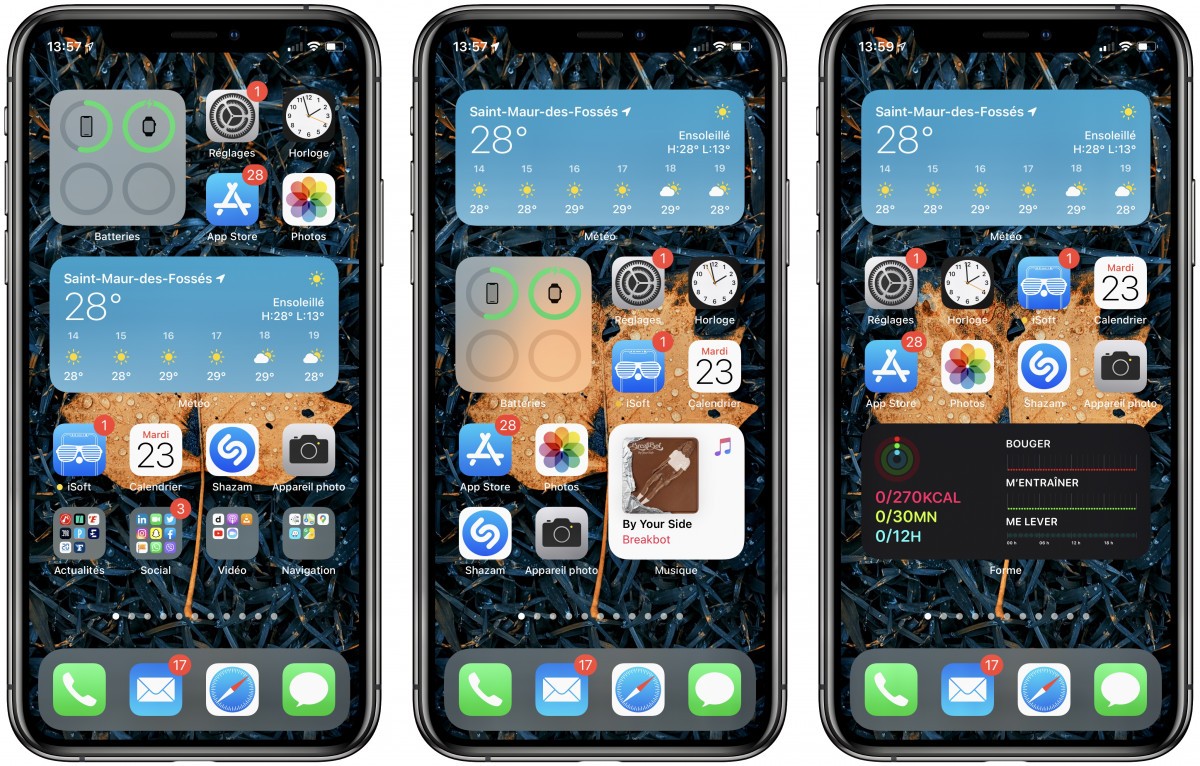 Comment faire les widget sur ios 14