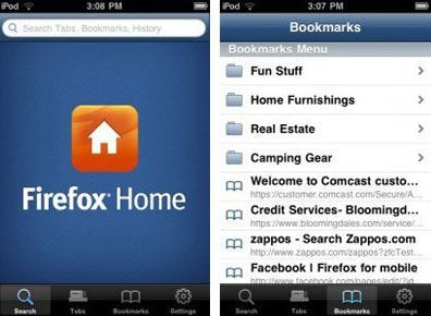 firefox home