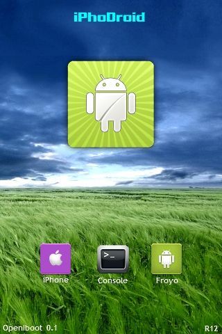 iPhoDroid 0.6 RC 12 : Android 2.2 sur iPhone 1 et 3G iPhoDroid 0.6 RC 12 : Android 2.2 sur iPhone 1 et 3G