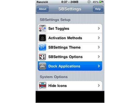 dock applications