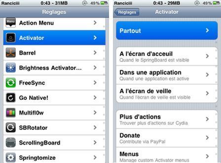 Activator