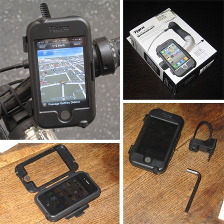 Test : support iPhone/iPod Touch pour vélo Tigra BikeMount Test : support iPhone/iPod Touch pour vélo Tigra BikeMount