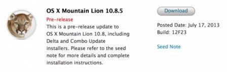 mountain lion beta5