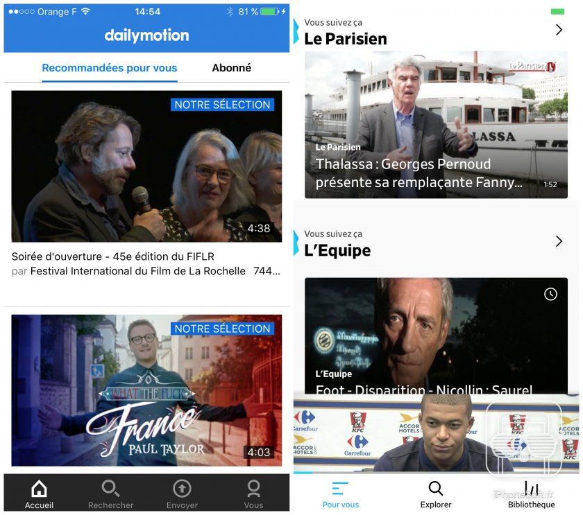 dailymotion v5 vs v6 ios dailymotion v5 vs v6 ios