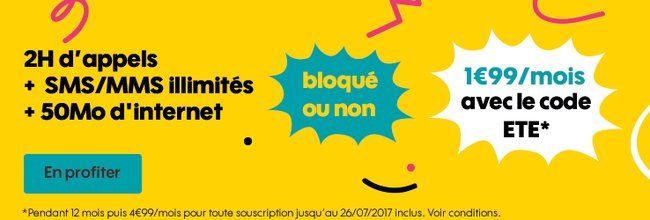 sosh promo 1.99 euros forfait