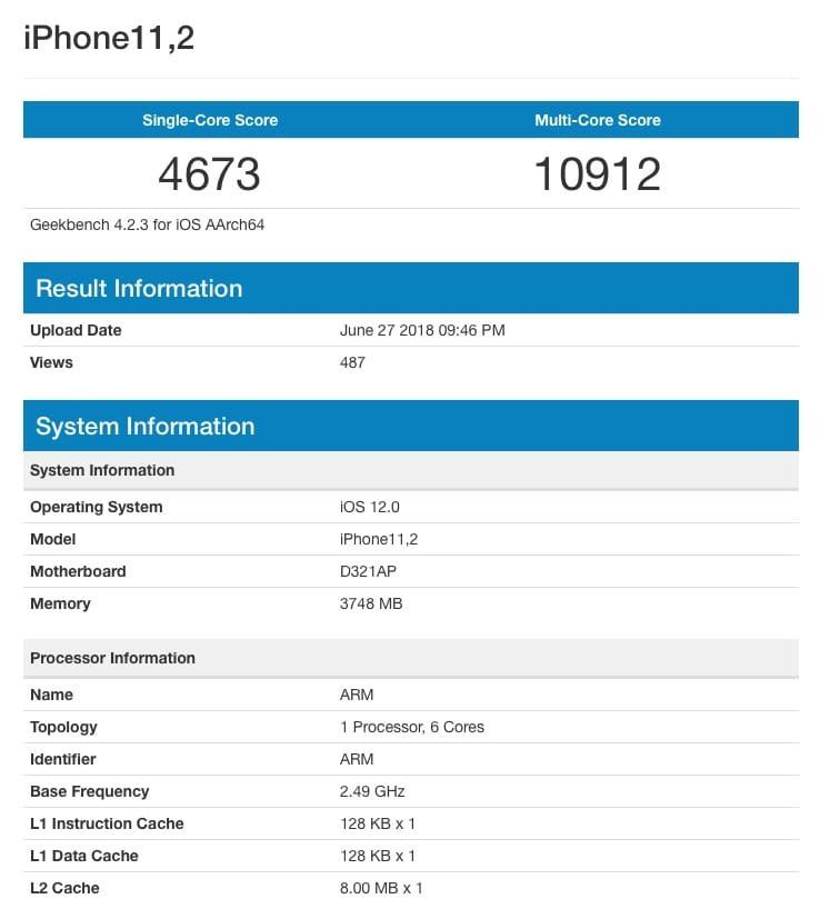 geekbench ram iphone geekbench ram iphone