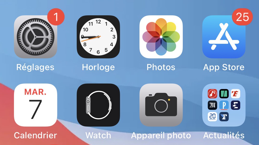 ios 14 beta 2 nouvelles icones calendrier et horloge ios 14 beta 2 nouvelles icones calendrier et horloge