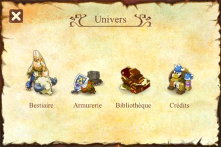 dofus battles - capture de la page univers dofus battles - capture de la page univers