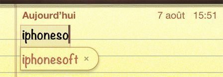 correction automatique