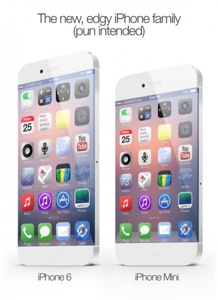 iphone 6 concept sans bord 2 iphone 6 concept sans bord 2