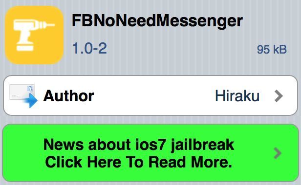 fbnoneedmessenger tweak fbnoneedmessenger tweak