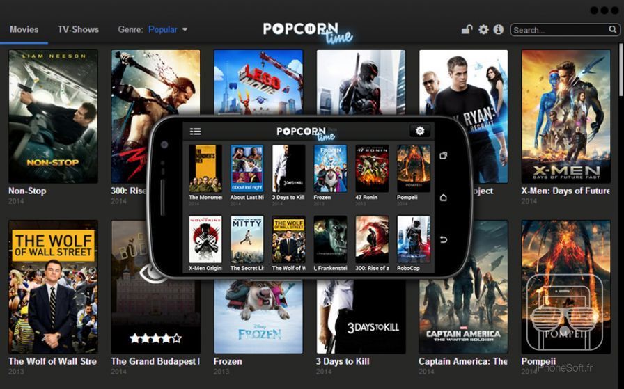 apps like popcorn time for mac book