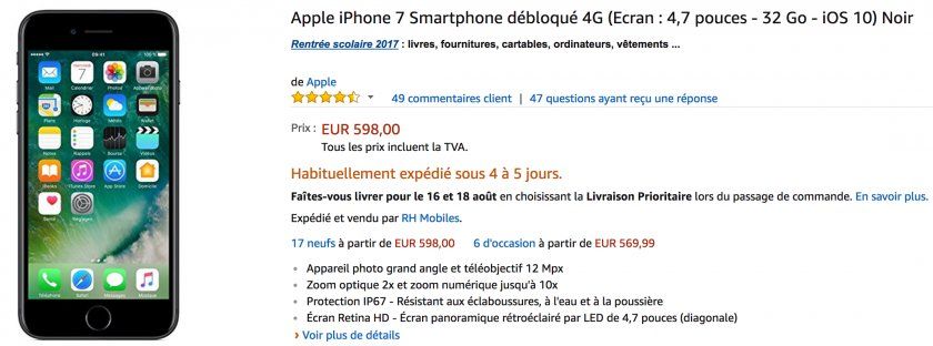 amazon iphone 7 pas cher amazon iphone 7 pas cher