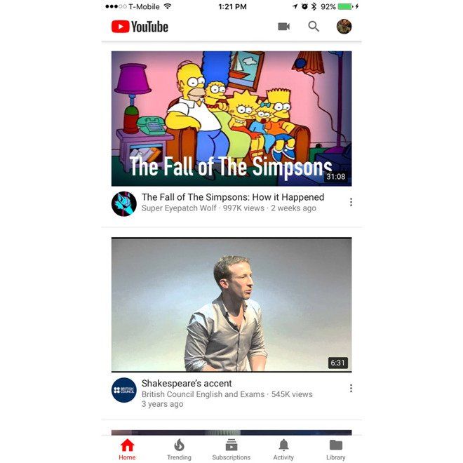 youtube design