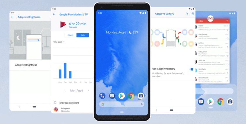 android pie nouveautes