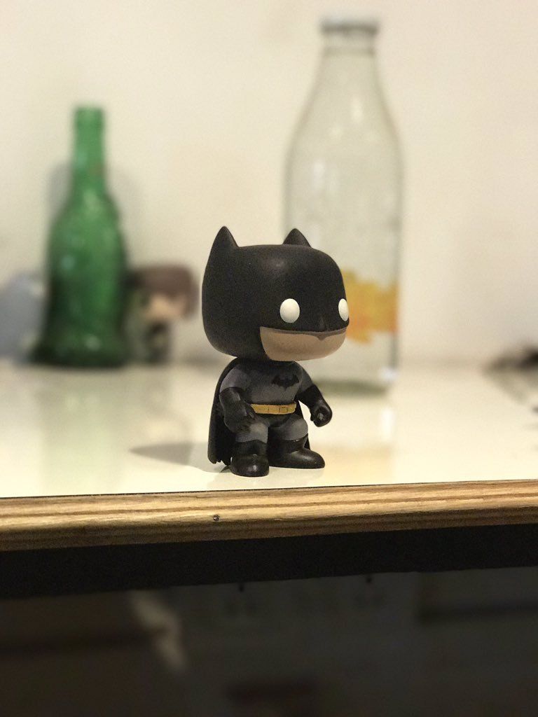 batman bokeh effet mode portrait