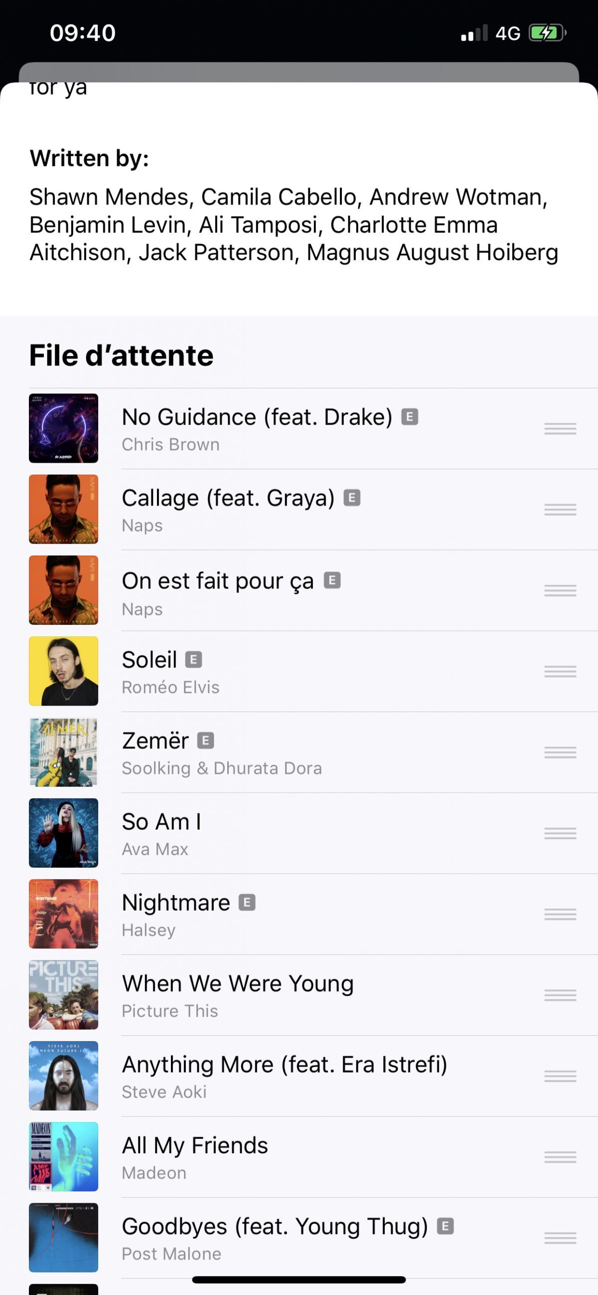 apple music astuces file d attente