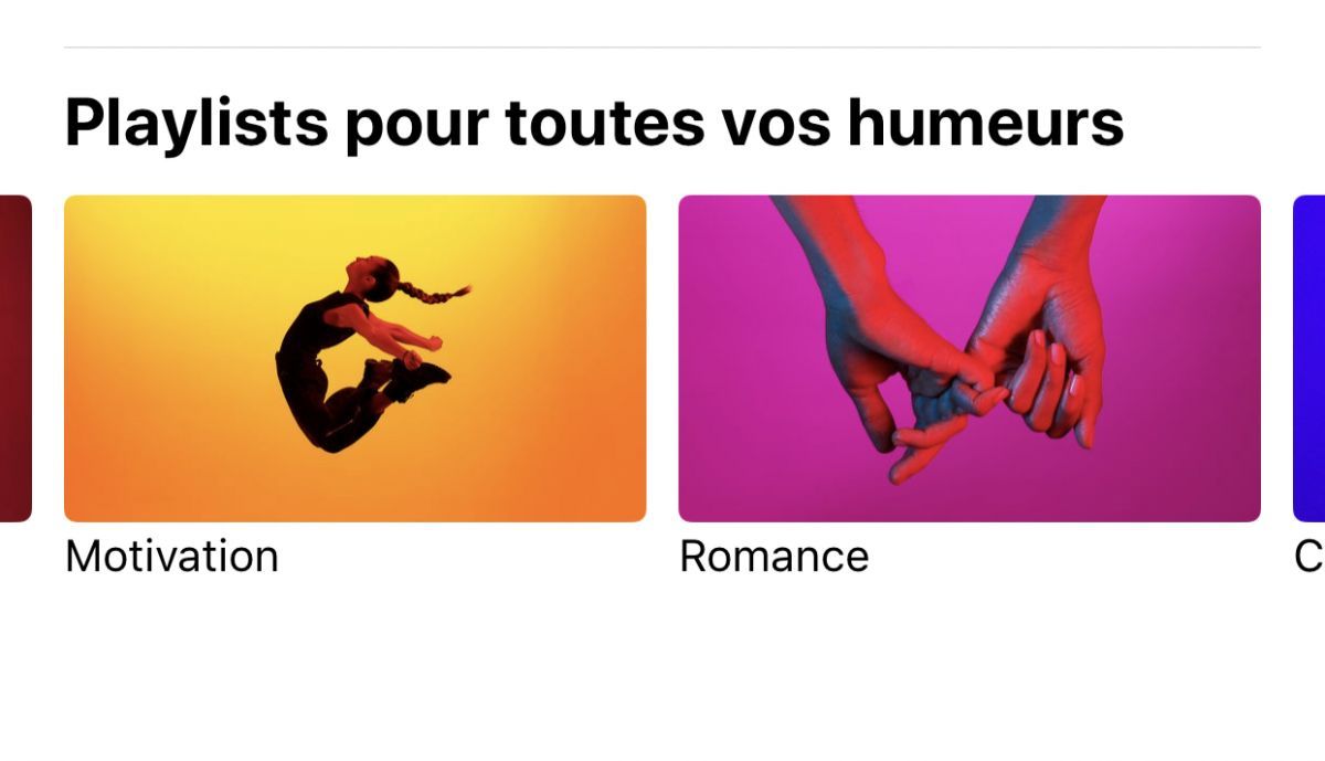 apple music playlist humeur