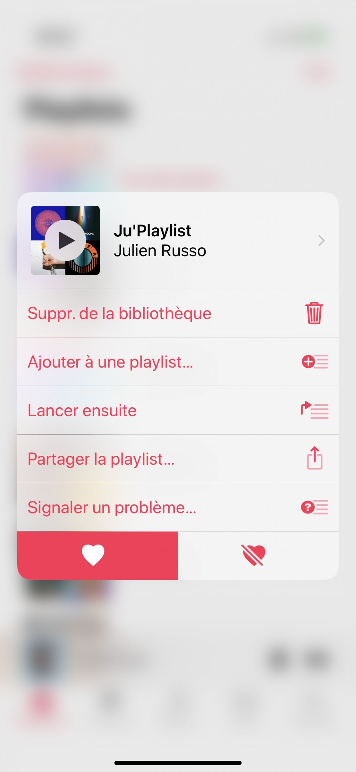 astuces apple music partage de playlist