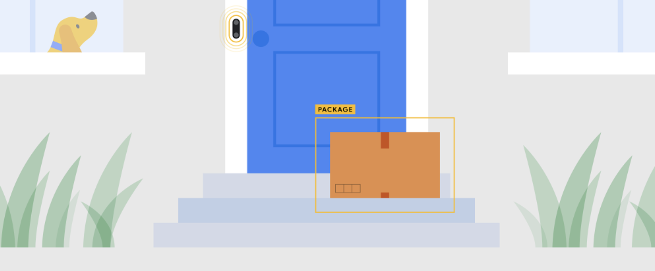 sonette google d tection de colis nest