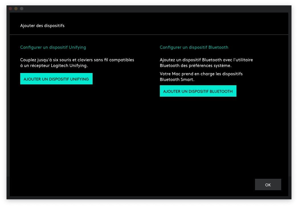 logi options add device logi options add device