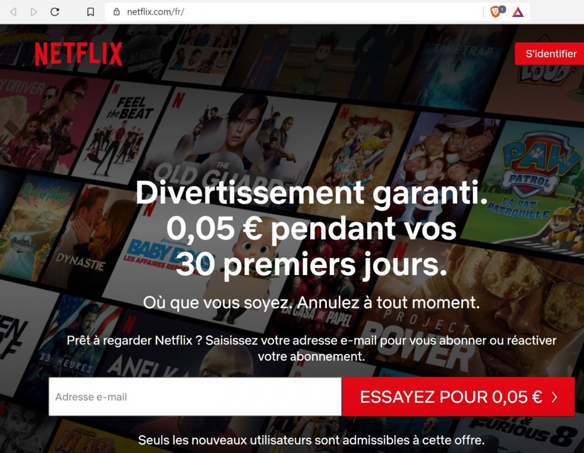 Netflix Le Premier Mois Gratuit Devient Un Mois à Prix Cassé Iphonesoft