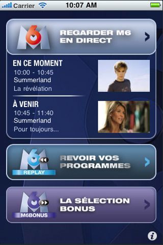 M6 Replay disponible