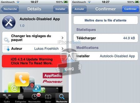 Autolock-Disabled App