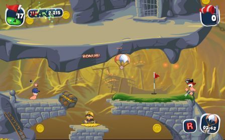 worms crazy golf 9 worms crazy golf 9