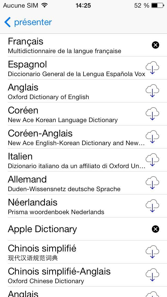 iOS 7 Comment ajouter le dictionnaire français sur votre iDevice iPhoneSoft