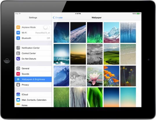 fond decran ios sept suite