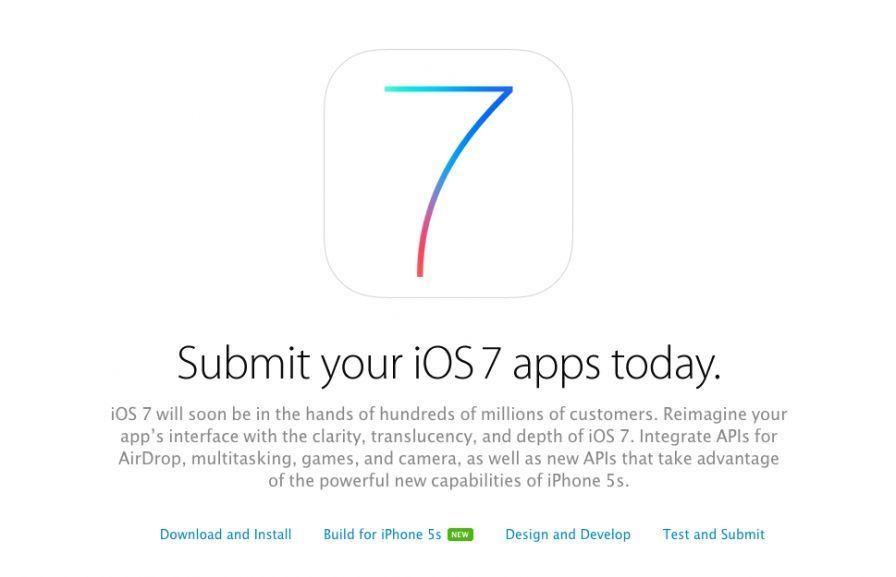 submit ios7 app submit ios7 app