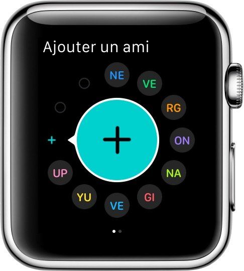 Apple watch lumiere online verte