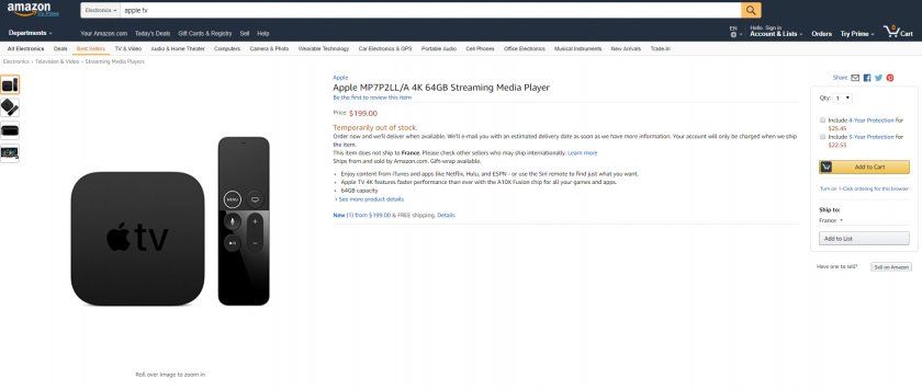 amazon apple tv amazon apple tv