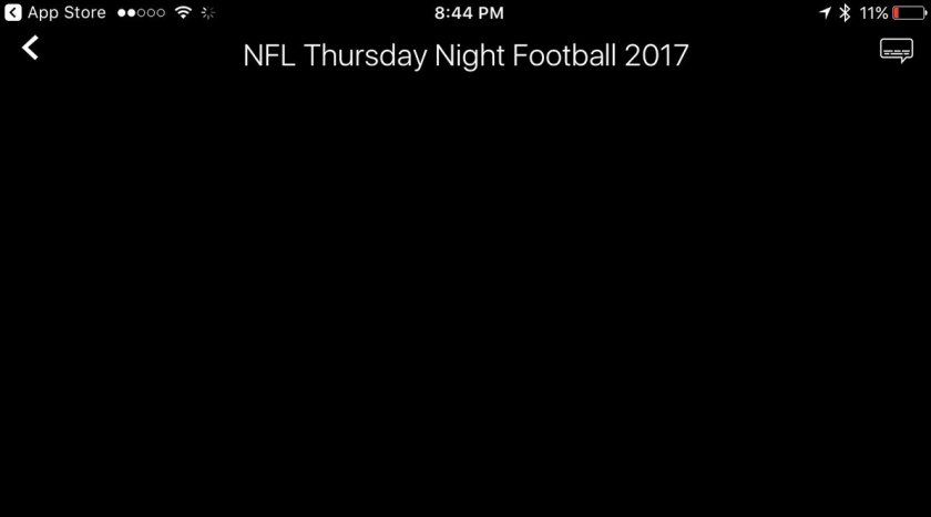 capture decran noire ios nfl amazon