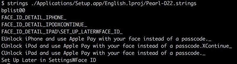 face id ipad
