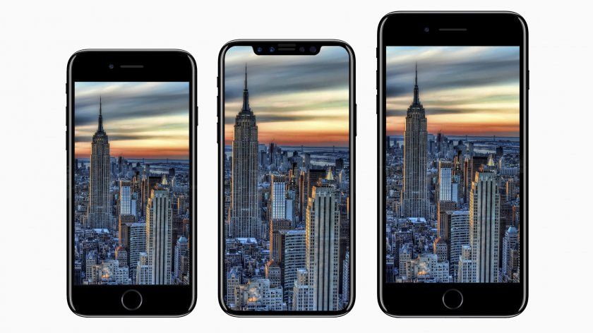 iphone 8 iphone edition ecran sans bord comparaison
