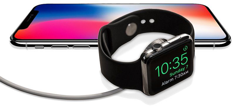 Apple watch table online de nuit