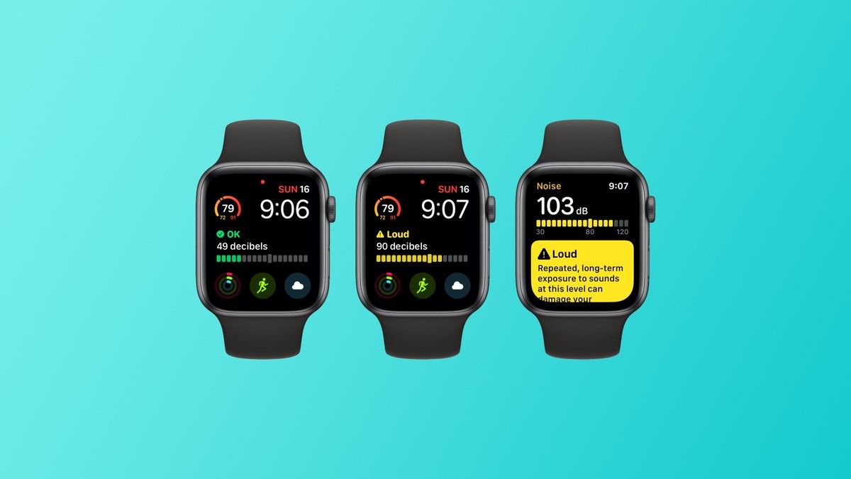 App bruit 2025 apple watch