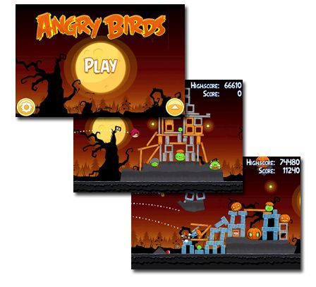 AngryBirds spécial Halloween AngryBirds spécial Halloween