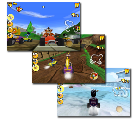 Crash Bandicoot Nitro Kart 2