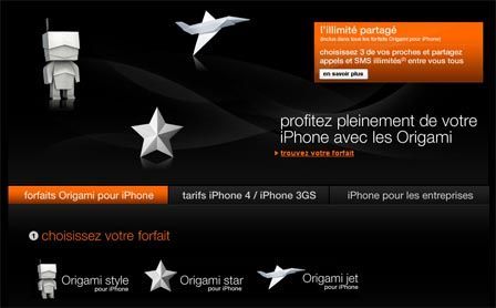 Forfaits Orange iPhone