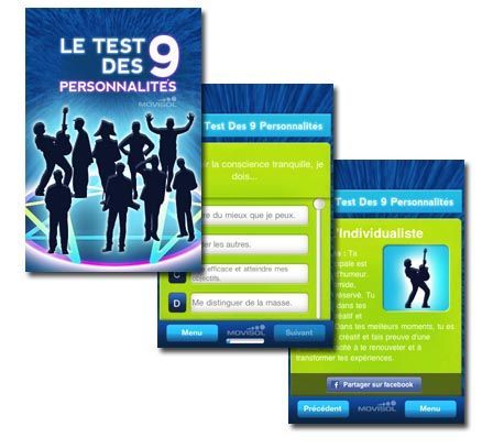 Le test des 9 personnalités