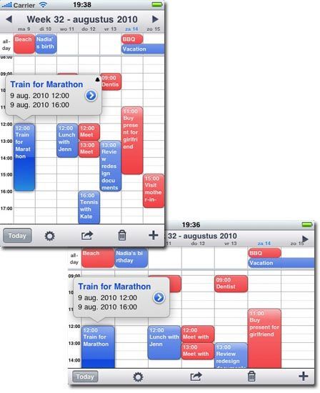Week Calendar Week Calendar