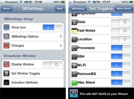 Activer le toggle Activer le toggle
